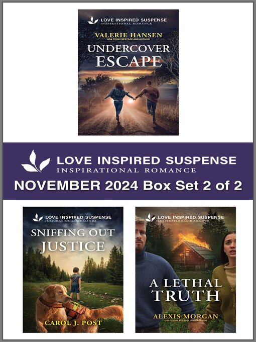Title details for Love Inspired Suspense November 2024--Box Set 2 of 2 by Valerie Hansen - Available